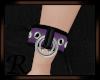 M Wrist Cuffs Purple