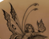 fairy back tattoo female
