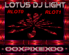 Red Lotus Dj Light