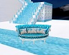 Aqua Wedding Chair