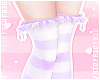 F. Ruffle Socks Lilac S