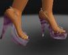 purple sandal heels