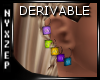Derivable Charm Earrings