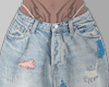 ғ' Short Y2k Jeans Dirt