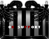 8k support Sticker