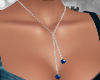 Sapphire Long Necklace