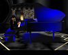 Maze - Piano black blue