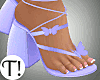 T! Butterfly Heels Blue