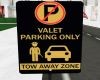 Valet Parking Sign | V3
