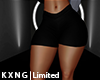 Kxng | Black Shorts