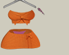 ORANGE  DRESS
