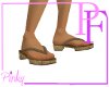 PF - Brown Pool Sandals