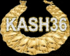 KASH36 GOLD SHRIMP HOOPS