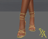 Chr Luxurious Gold Heels