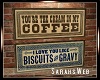 Cafe Coffee Biscuits Art