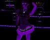 -x- purple neon glow