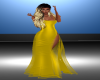 Brandy Yellow Gown