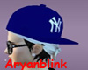 ~ARY~NY fitted cap blue