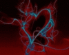 Neon Red Heart Ravers