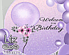 Lilac Birthday Balloons