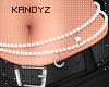 !!K Waist Beads White