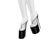 heeles with zipper