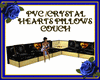 PVC and Crystal Couch