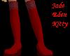 Red Celtic Boots