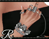 [R] Skulls Bracelet L