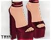 ✰ Lani Maroon Heels