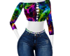 Rainbow Skull Fit F