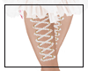 Leg corsets-white/gold
