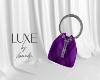 LUXE O-Bag Purple Plaid