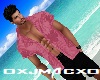 [J] Tropical Pink Shirt