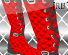 [RB] QUILTED BOOTS [FIRE