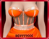 Dv | Orange Dress