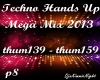 Techno Mega Mix 8/18