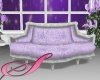 purple and silver sofa