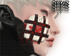 死 Cheek Bandage Black