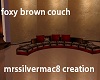 Foxy Brown Couch