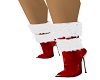 ASL Red Hot Fur Boots