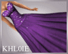 K purple formal dress