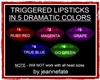 Lipstick 5 Dramatic Clrs
