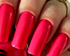 Nails Neon Pink