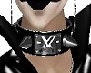 -x- silver collar