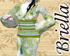 Sea Furisode Kimono