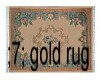 ;7; gr1 gold rug