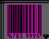 'xE* Barcode Sticker