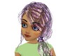 Animated Purple Hair