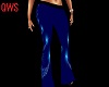Blue Casual Flares